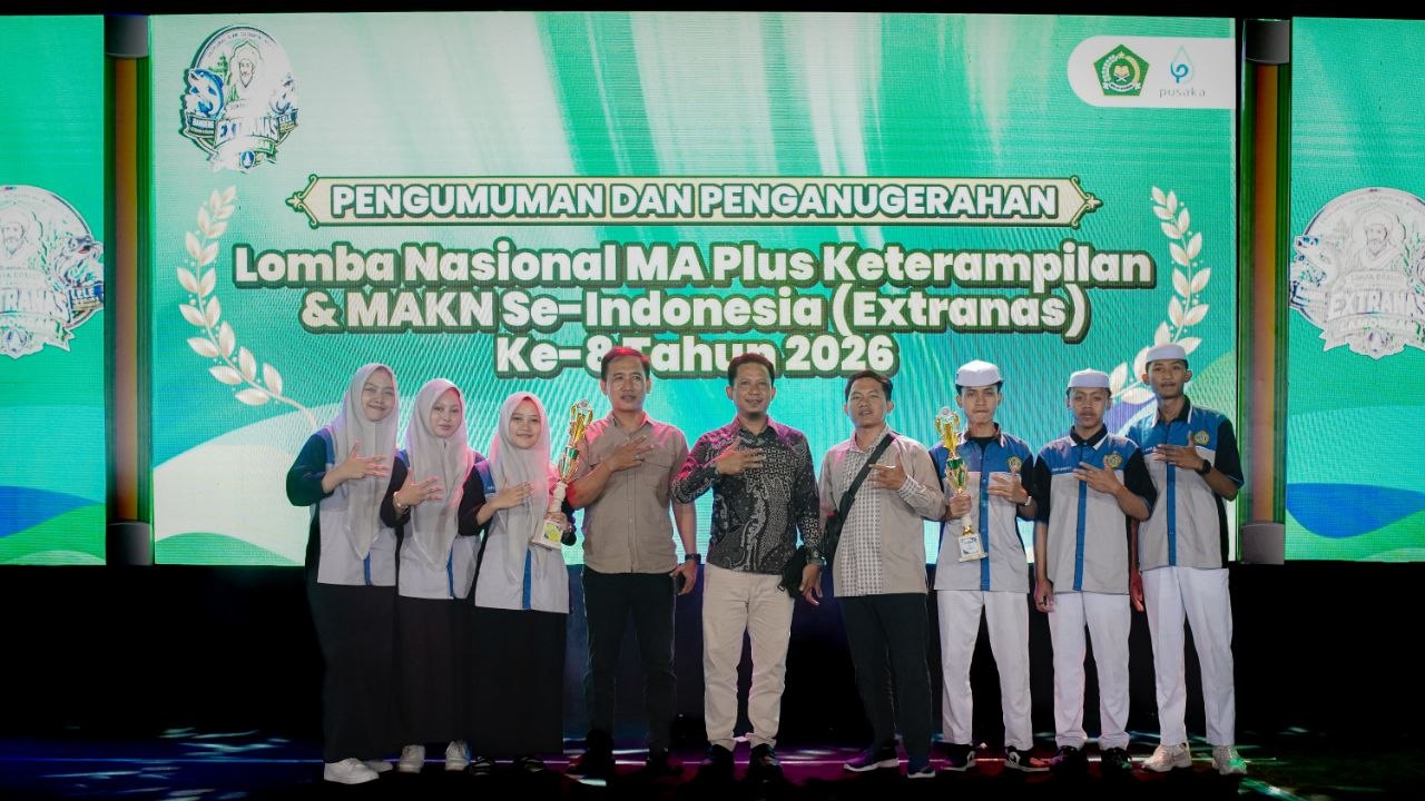 Raih Dua Gelar Juara 1, MA Zaha 1 Genggong Ukir Prestasi di Extranas Madrasah 2026